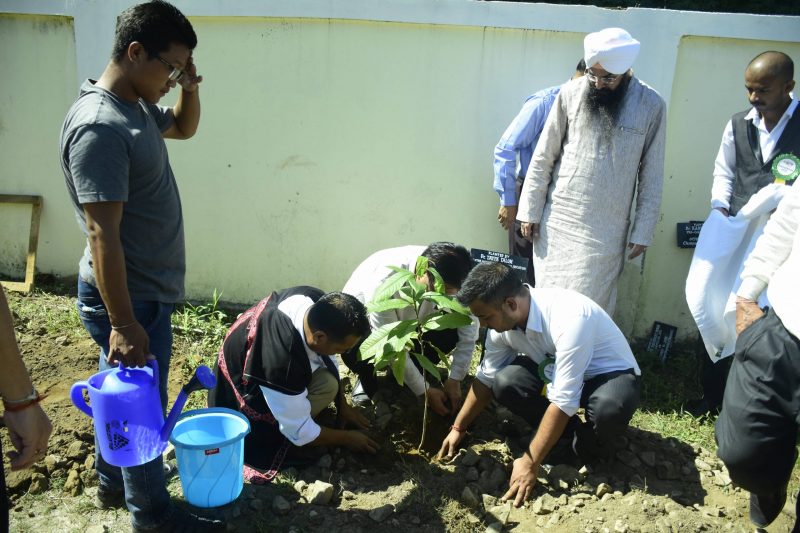 Tree Plantation at Apex University Campus