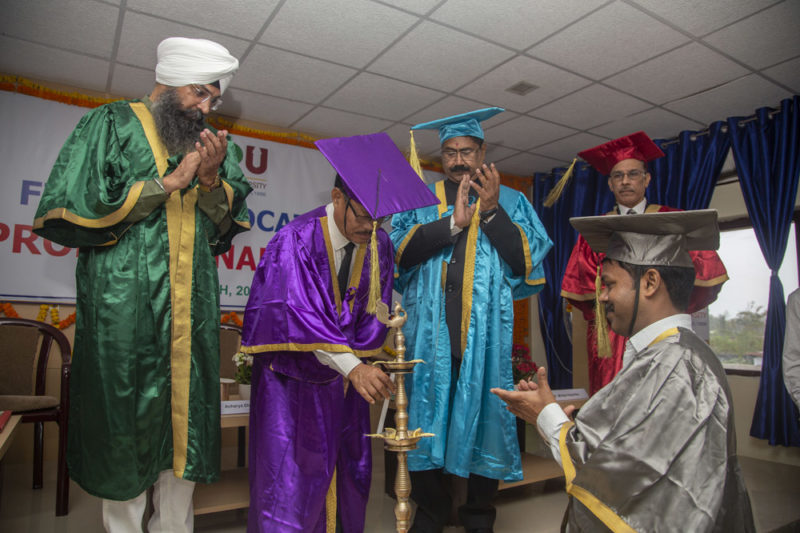 Fifth Convocation 2022 Diya Ceremony