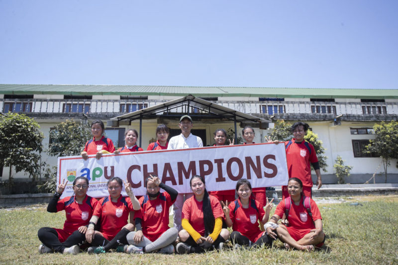 APU Girls Football Team